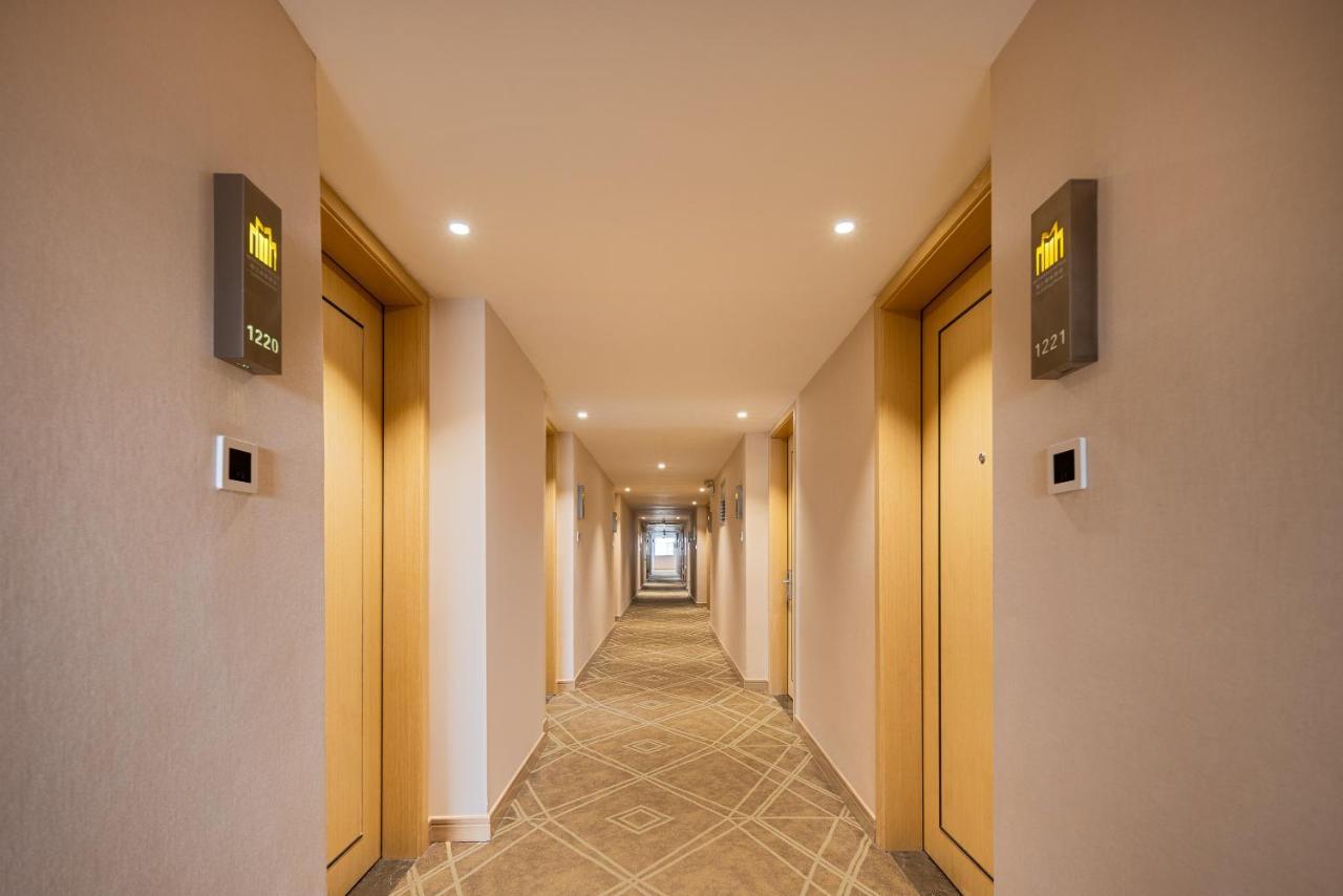锦江都城酒店海南省政府日月广场免税店 Haikou (Hainan) Exterior foto