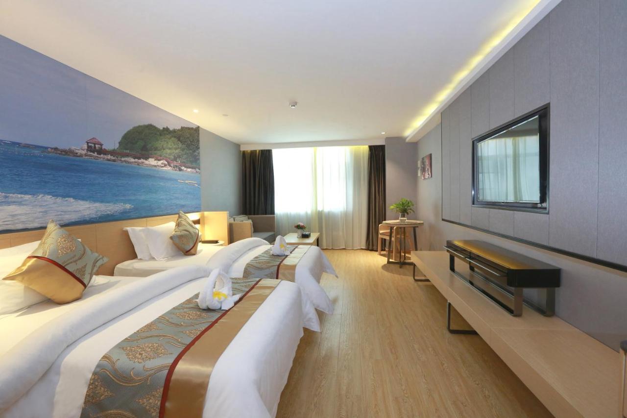 锦江都城酒店海南省政府日月广场免税店 Haikou (Hainan) Exterior foto