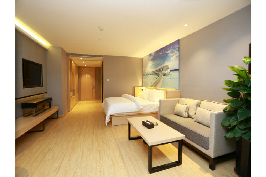 锦江都城酒店海南省政府日月广场免税店 Haikou (Hainan) Exterior foto