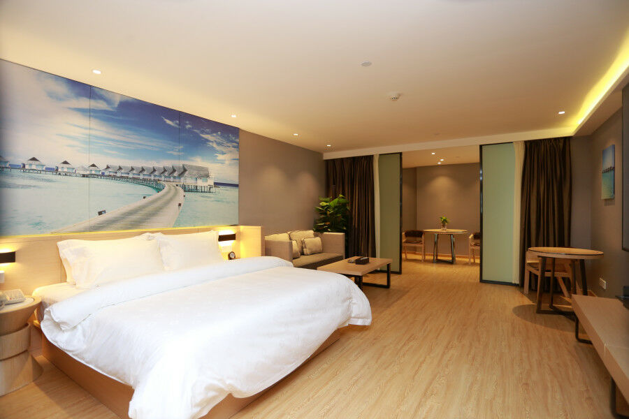 锦江都城酒店海南省政府日月广场免税店 Haikou (Hainan) Exterior foto